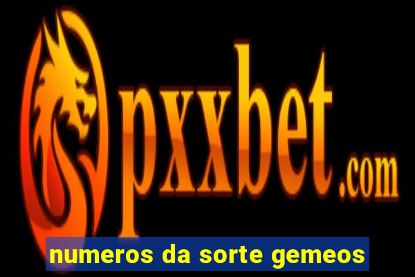 numeros da sorte gemeos